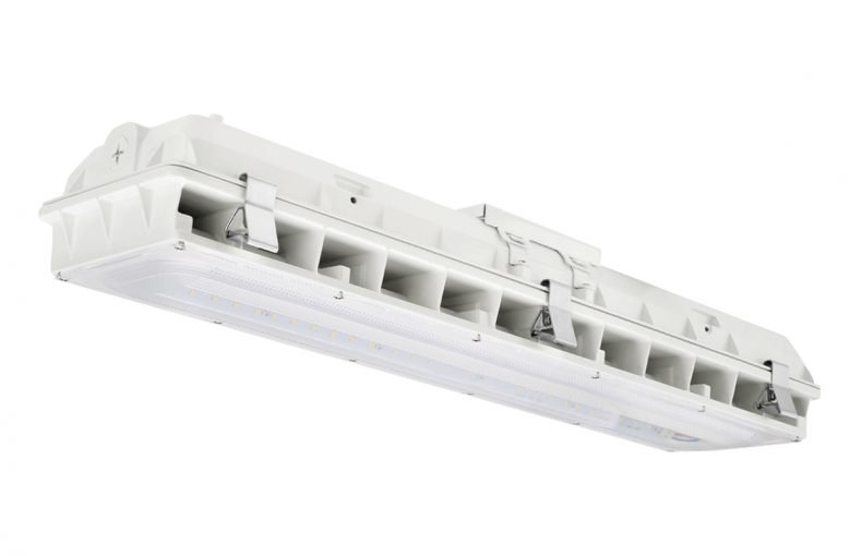 A Large Ceiling Light Component With Slots